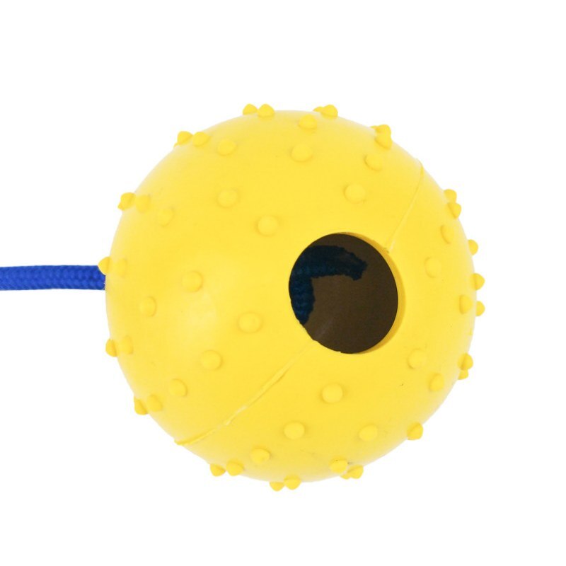 Pet Dogs Training Toy Natural Rubber Ball On Rope For Reward Fetch Play Interactive Funny Dog Toy Dog Training Supplies - Image 3