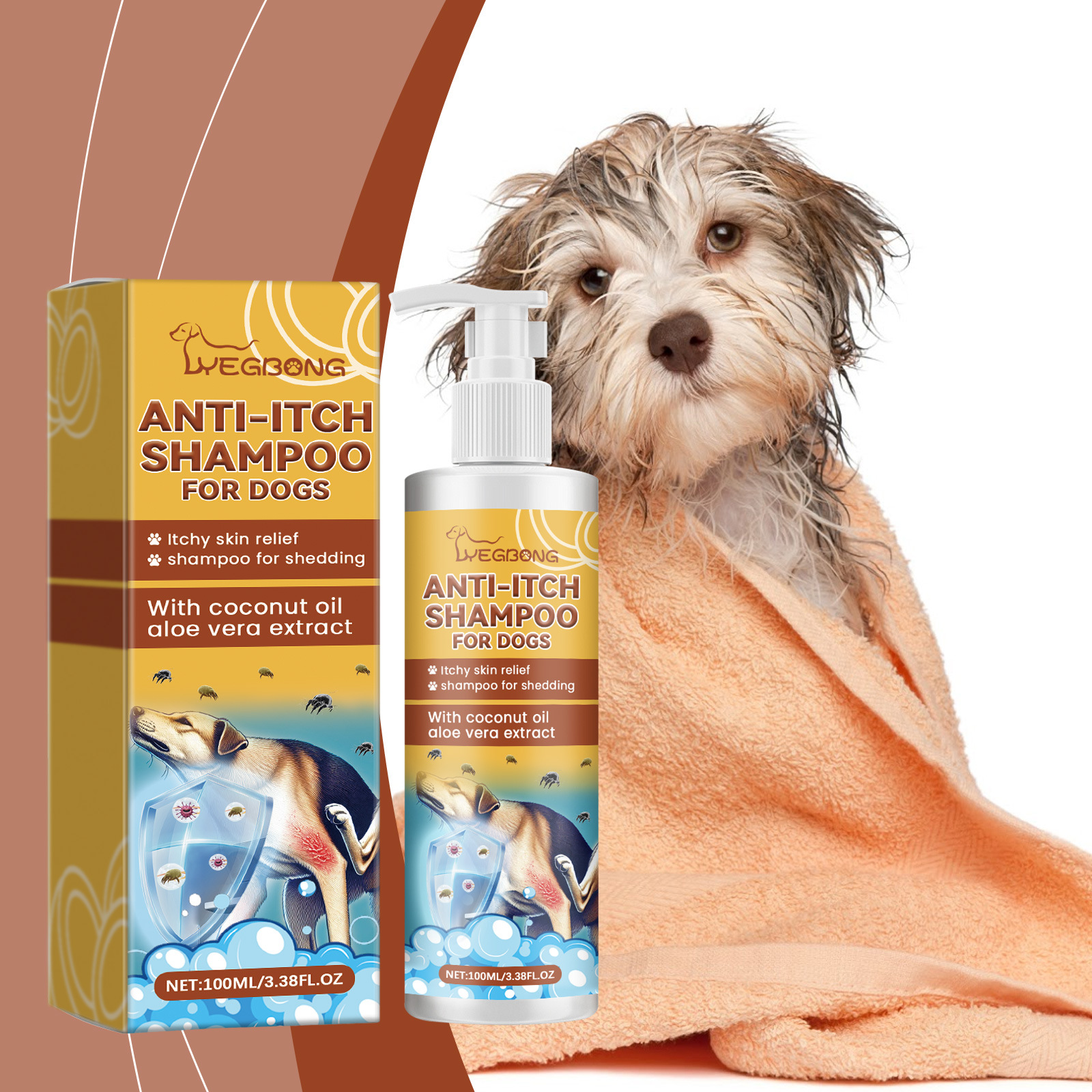Dog Shampoo for Gentle Cleaning and Nourishing Soft Fur - Image 2