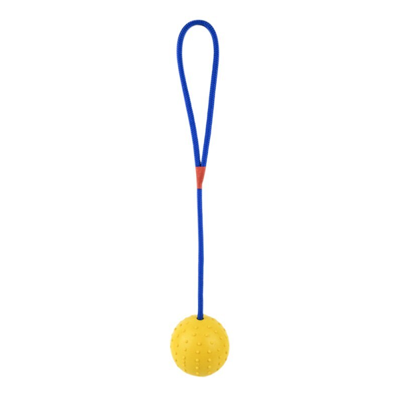 Pet Dogs Training Toy Natural Rubber Ball On Rope For Reward Fetch Play Interactive Funny Dog Toy Dog Training Supplies - Image 9